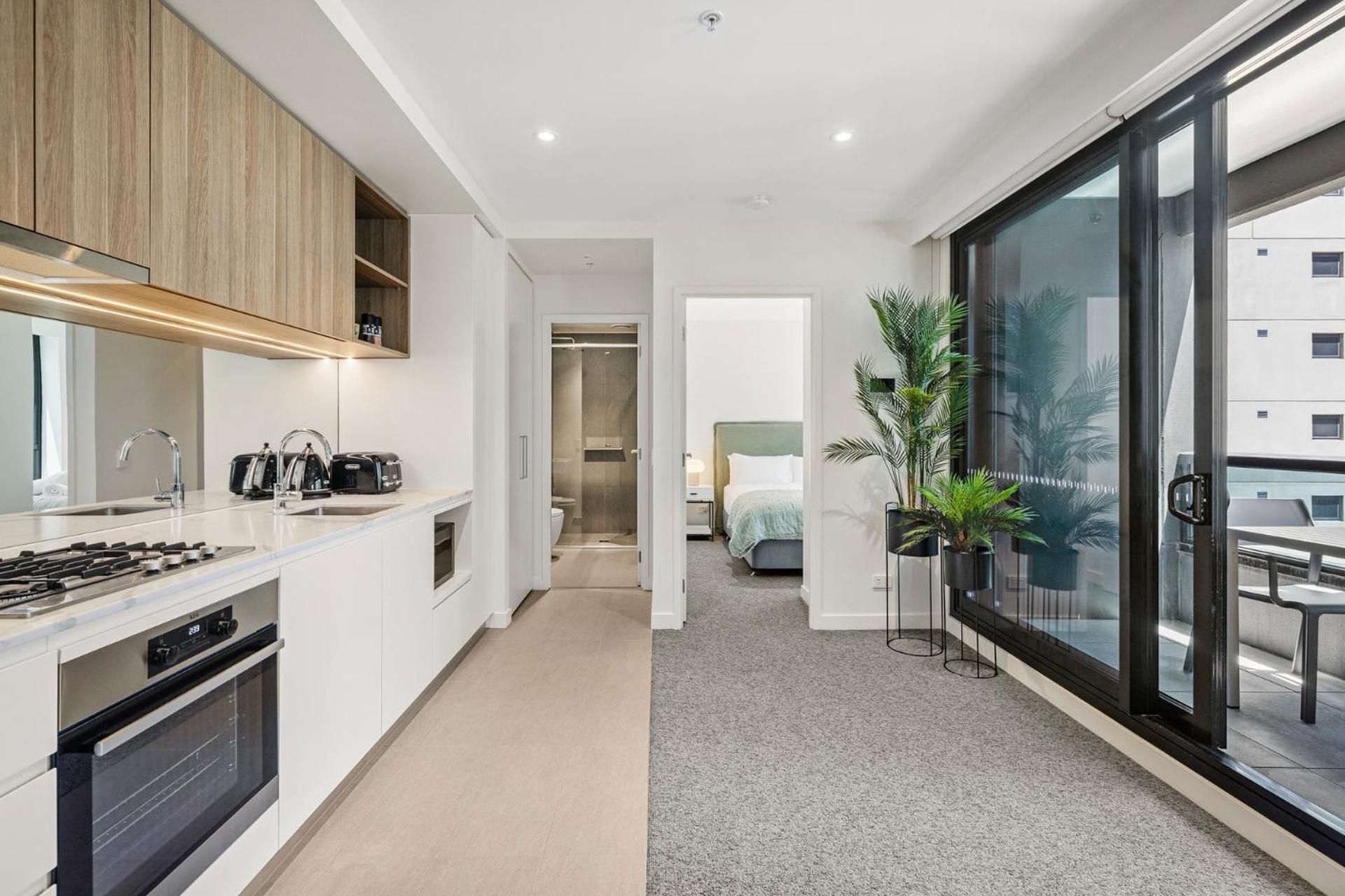 Appartamento Sleek And Chic Stature Southbank Melbourne Esterno foto