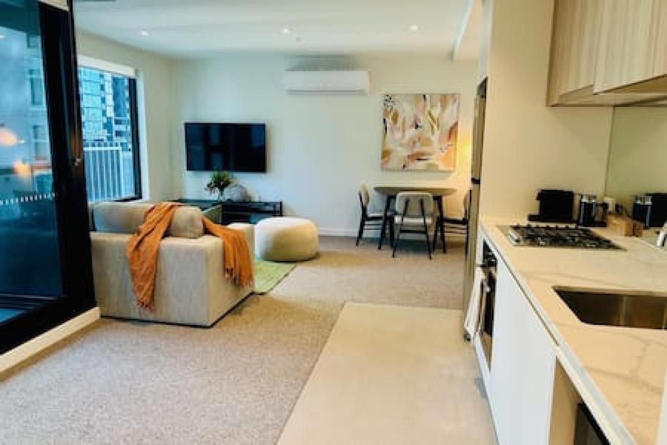 Appartamento Sleek And Chic Stature Southbank Melbourne Esterno foto