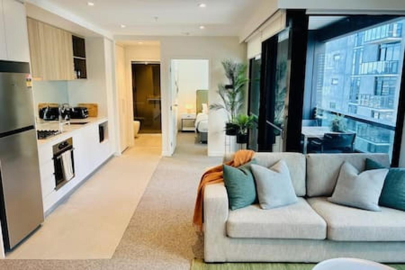 Appartamento Sleek And Chic Stature Southbank Melbourne Esterno foto